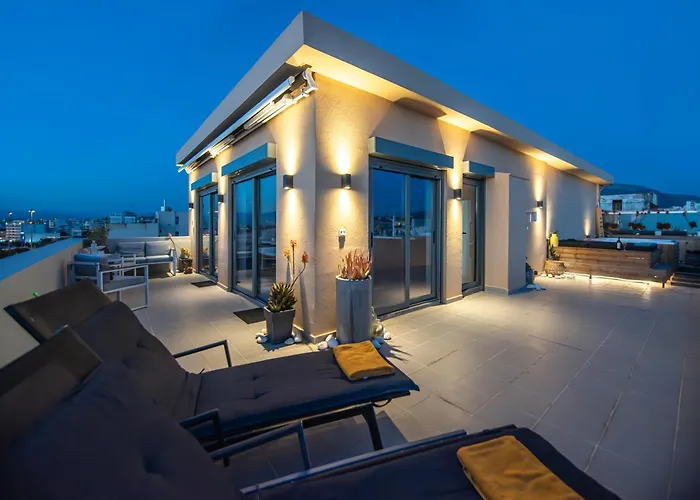 Majestic Penthouse In The Heart Of Patra